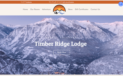 New Website for Timber Ridge Lodge Ouray